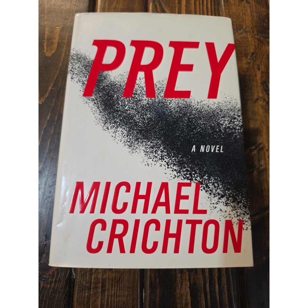 First Edition 2002 PREY MICHAEL CRICHTON HARDCOVER BOOK NOVEL HARPERCOLLINS